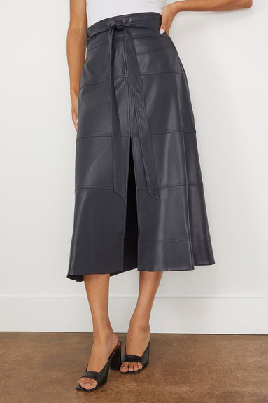 Tanya Taylor Skirts Hudson Skirt in Anthracite Tanya Taylor Hudson Skirt in Anthracite