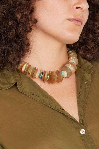 Lizzie Fortunato Necklaces Milano Collar in Multi Lizzie Fortunato Milano Collar in Multi