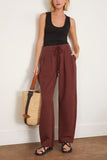 Apiece Apart Pants Manu Drawstring Pant in Rosewood Apiece Apart Manu Drawstring Pant in Rosewood
