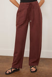 Apiece Apart Pants Manu Drawstring Pant in Rosewood Apiece Apart Manu Drawstring Pant in Rosewood