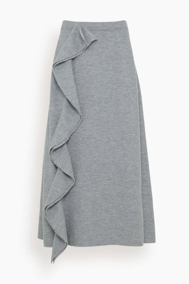 Ulla Johnson Skirts Mireya Skirt in Heather Grey Ulla Johnson Mireya Skirt in Heather Grey