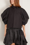 Sacai Jackets Cotton Gabardine and Nylon Twill Jacket in Black Sacai Cotton Gabardine and Nylon Twill Jacket in Black