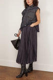 Sacai Skirts Denim Mix Skirt in Indigo Sacai Denim Mix Skirt in Indigo