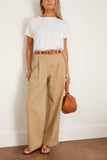 Toteme Relaxed Chino Trousers in Desert