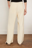 Toteme Pants Woven Stripe Drawstring Trousers in Ecru Toteme Woven Stripe Drawstring Trousers in Ecru