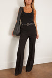 Toteme Compact Knit Tank in Black