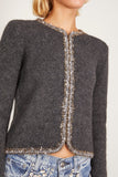 Rag And Bone Sweaters Davies Cardigan in Charcoal