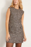 Rag And Bone Dresses Tina Linton Dress in Silver Multi