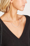 Dana Rebecca Necklaces Sylvie Rose Long Bar Necklace in 14k Yellow Gold Dana Rebecca Sylvie Rose Long Bar Necklace in 14k Yellow Gold