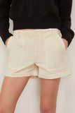 Nili Lotan Shorts Utility Short in Stone Nili Lotan Utility Short in Stone