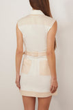 Simkhai Casual Dresses Esmee Sleeveless Mini Dress in Ivory Multi Simkhai Esmee Sleeveless Mini Dress in Ivory Multi