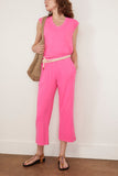 Xirena Pants Crawford Pant in Neon Pink Xirena Crawford Pant in Neon Pink