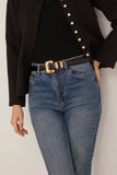 Dehanche Tetra Belt in Black/Gold