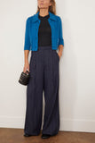 Dorothee Schumacher Modern Statement Jacket in Blue Coral