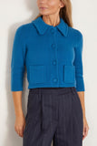 Dorothee Schumacher Modern Statement Jacket in Blue Coral