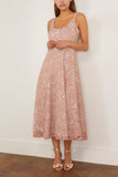 Dorothee Schumacher Lacy Dream Dress in Burnt Tan
