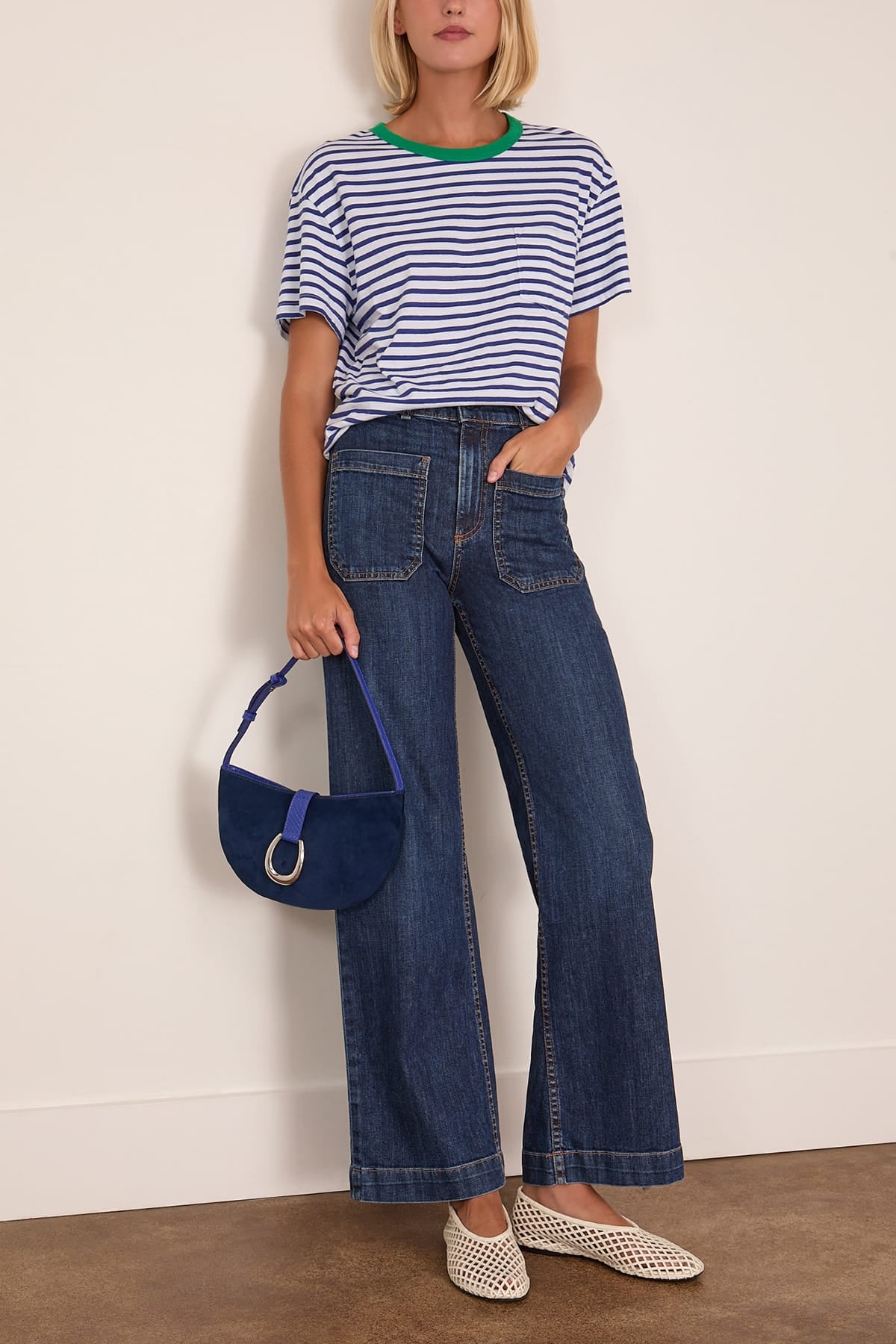 Askk NY Sailor Pant in Dark Stone