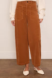 Askk NY Virginia Corduroy Pant in Caramel