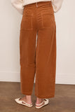 Askk NY Virginia Corduroy Pant in Caramel