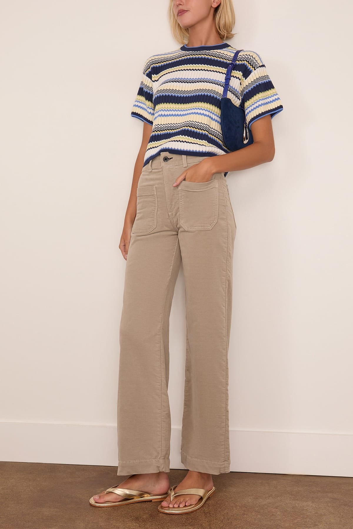 Askk NY Sailor Pant in Washed Grey