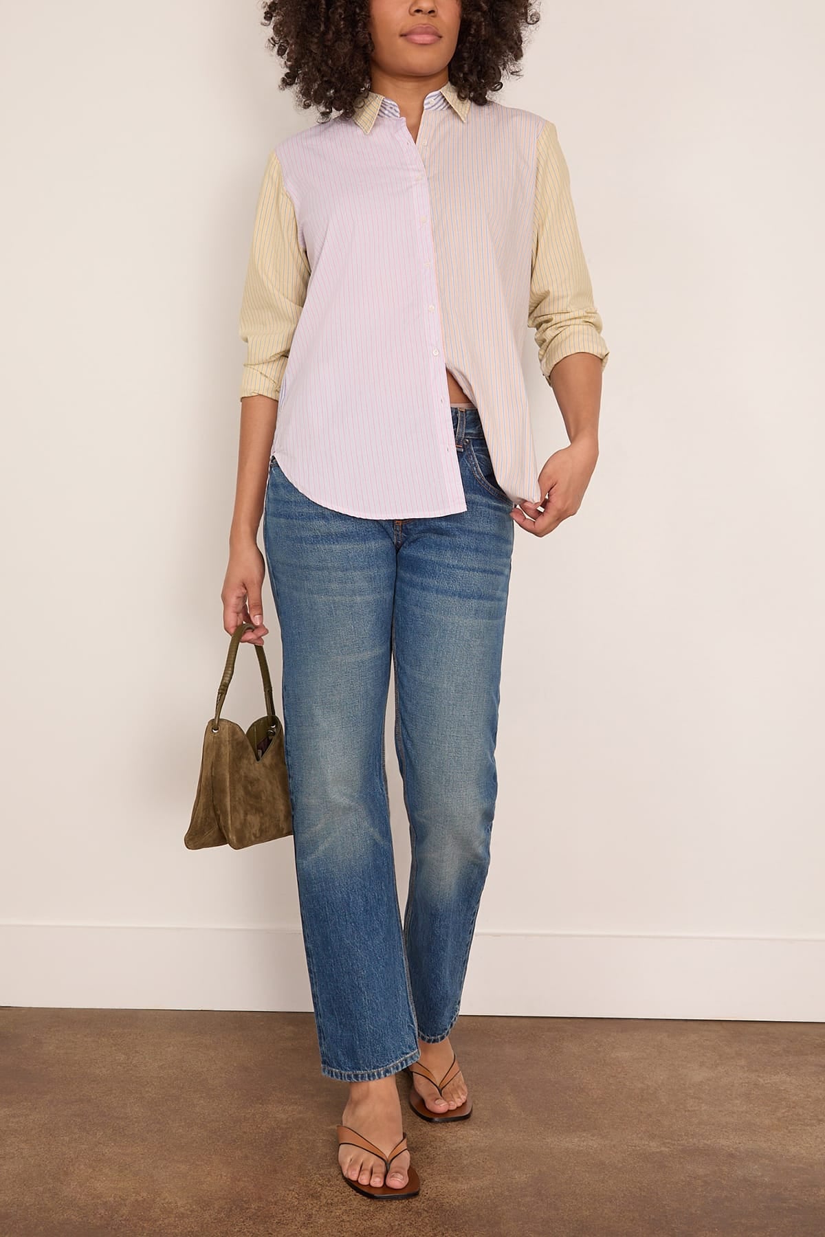 Askk NY Selvage Jean in Chill