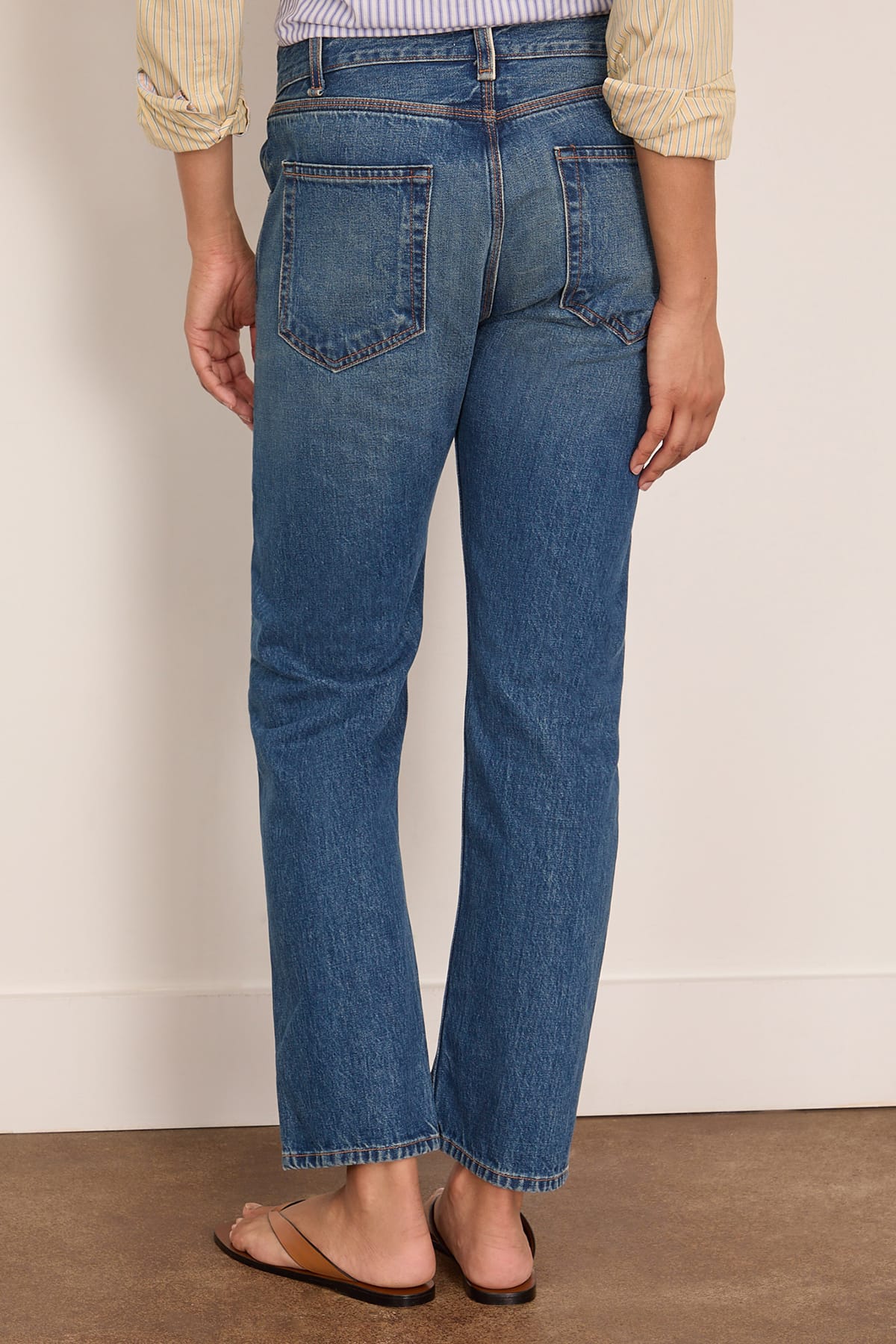 Askk NY Selvage Jean in Chill