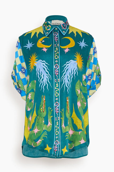 Guardian Oversized Shirt in Multi