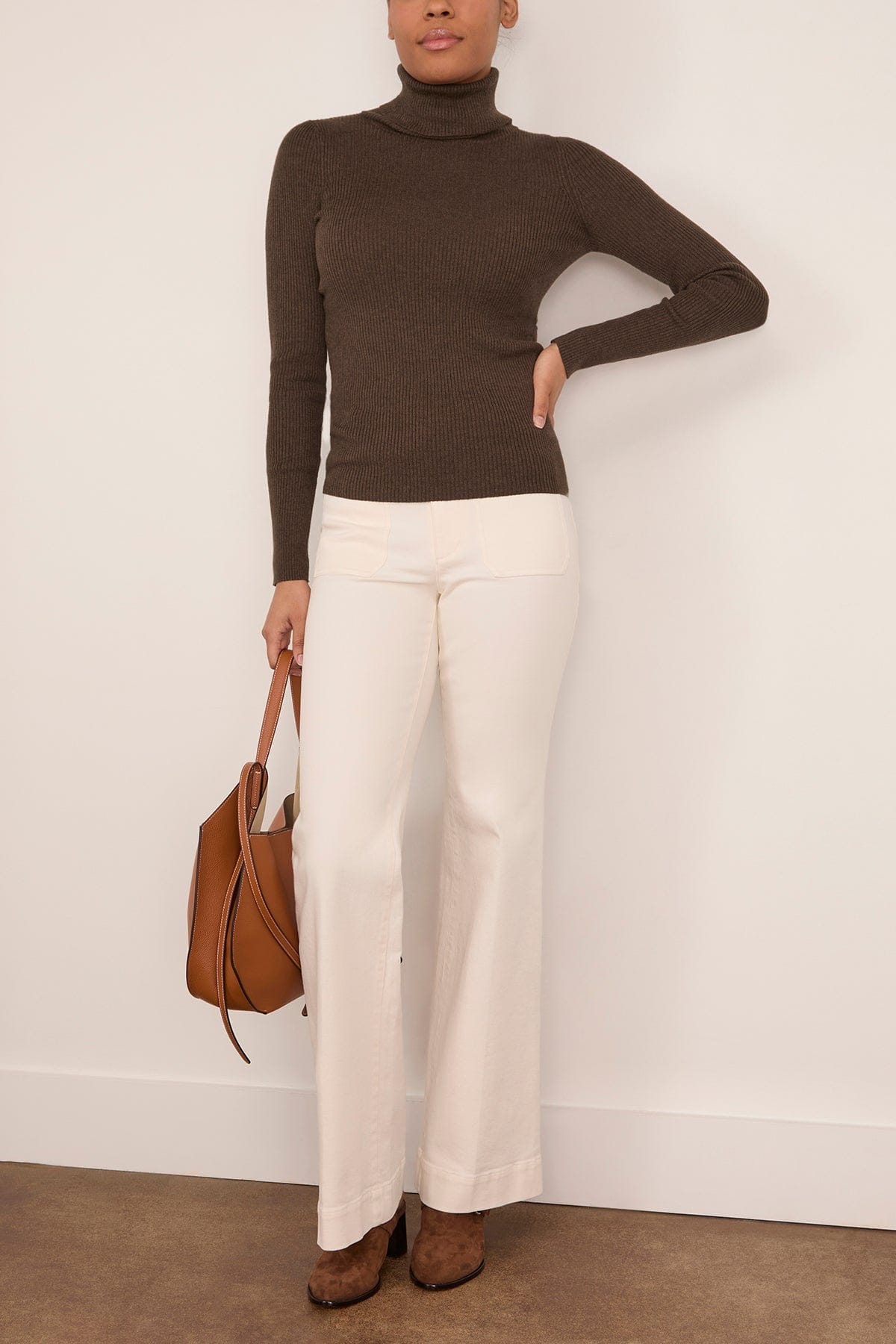 Vanessa Bruno Fontenille Top in Kaki