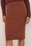 Vanessa Bruno Fausta Skirt in Noisette