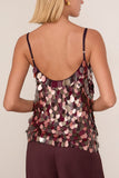 Dries Van Noten Commino Top in Burgundy