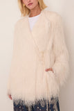 Dries Van Noten Rivla Short Coat in White