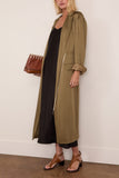Dries Van Noten Rastino Coat in Khaki