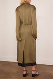 Dries Van Noten Rastino Coat in Khaki
