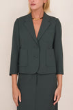 Dries Van Noten Bamis Jacket in Dark Green