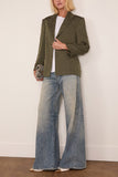 Dries Van Noten Birdys Jacket in Khaki