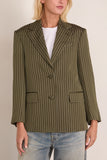Dries Van Noten Birdys Jacket in Khaki