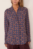 Dries Van Noten Celindra Shirt in Blue