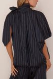 Dries Van Noten Crunch Shirt in Navy