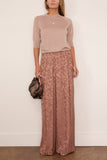 Dries Van Noten Pila Pant in Peach