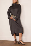 Dries Van Noten Doddy Dress in Grey