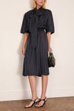 Dries Van Noten Daffino Dress in Navy