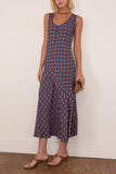 Dries Van Noten Dommy Dress in Blue