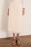 Dries Van Noten Sokna Tris Skirt in White