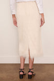 Dries Van Noten Sokna Tris Skirt in White