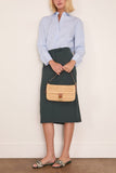 Dries Van Noten Sandora Skirt in Dark Green