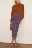 Dries Van Noten Tigre Cardigan in Rust