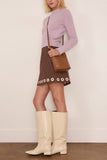 Dries Van Noten Texas Sweater in Lilac