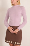 Dries Van Noten Texas Sweater in Lilac