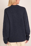Dries Van Noten Tokas Cardigan in Navy