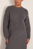 Lisa Yang Signe Sweater in Graphite